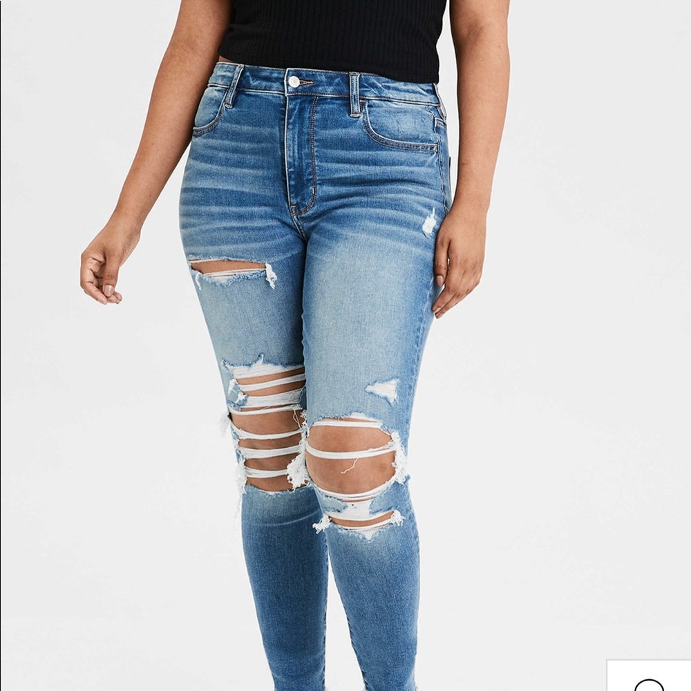 American Eagle Super High Rise Jegging Size 4